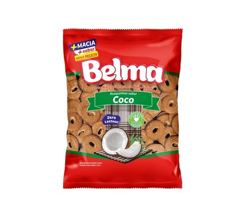 Biscoito Rosquinha Coco Belma 600G