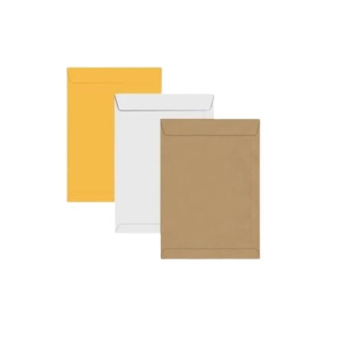 ENVELOPE SACO 31X41 OURO/BRANCO/KRAFT
