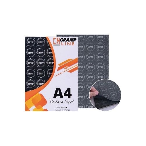 Papel Carbono Preto