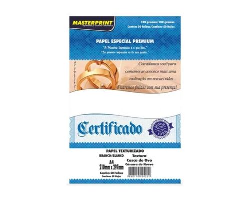 Papel Casca Ovo 180g A4