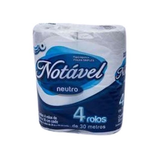 PAPEL HIGIENICO 4X1 NOTAVEL FOLHA SIMP REF 130