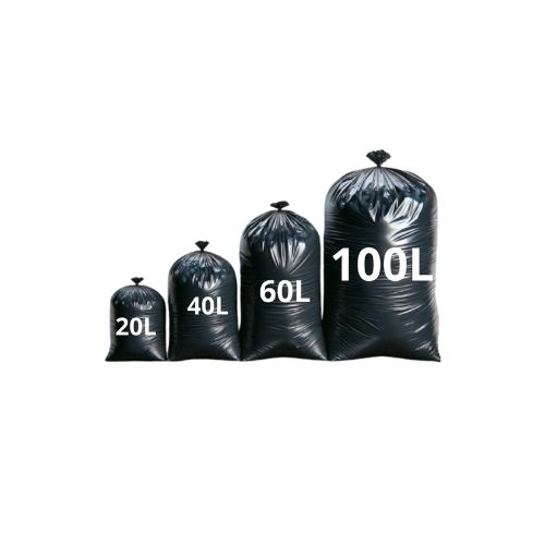 Saco Lixo Preto 100L 100x1 Médio